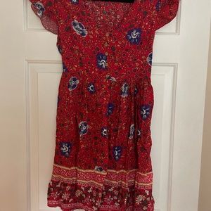 Worn once red sundress